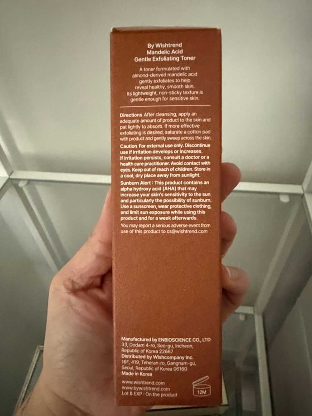 2 for 20$ ✌🏻 Mandelic Acid Gentle Exfoliating Toner - Picture 3 of 3